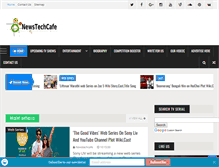 Tablet Screenshot of newstechcafe.com
